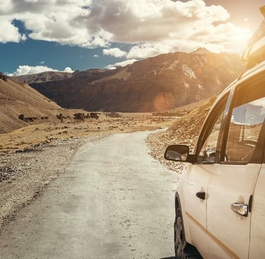 Taxi in Leh