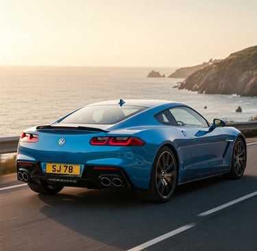 private plates on a car you've just bought