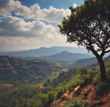 A blue and black bus with the letters 'BSK' on its side is parked on a street. Several people stand nearby, some engaging in conversation, while others appear to be boarding or disembarking the bus. The background shows trees and a few buildings, including a visible BWS sign.