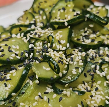salade concombre japonaise