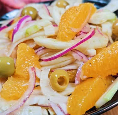 salade fenouil orange