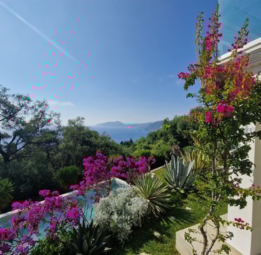 Kerkyra Korfu Villa Olivia Pentati Seaview Gardenview Poolview