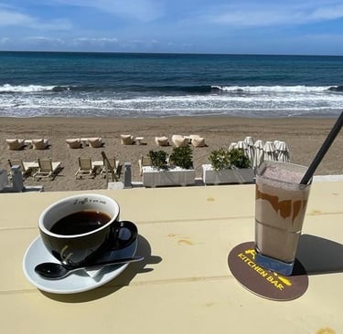 Ark kitchen bar Corfu Villa Olivia Pentati