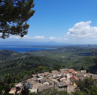 Mountainvillage Chlomos Corfu Villa Olivia Pentati