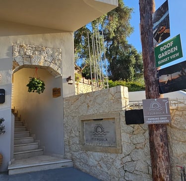 Fieroula Restaurant Pentati Villa Olivia Corfu