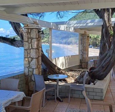 Paramonas Beach Taverna Plori Korfu Villa Olivia