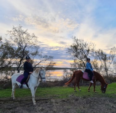 Horseback riding Halikounas Beach Villa Olivia Corfu