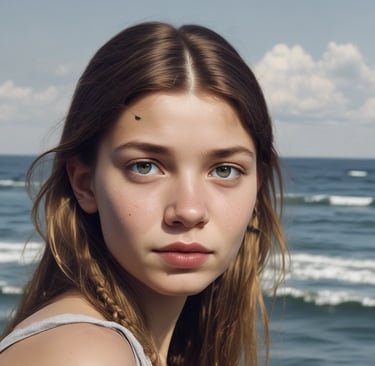 A 3D printer in operation, with a close-up view of the printing head moving over the print bed. The printer's mechanical components and electronic controls are visible, emphasizing precision and technology.