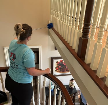 We touch every single dusted place.