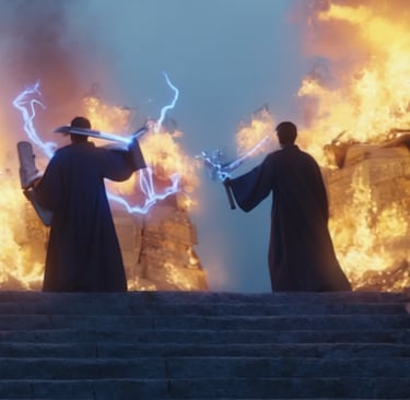 The burning of ancient libraries