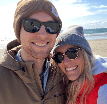 Dr. Jordan Frost, Chiropractor in Royal Palm beach with his wife