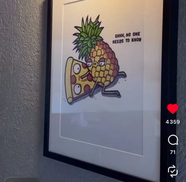 Réel Instagram Monathefoodie sur le restaurant Histoire sans Faim à Lausanne, pizzeria tendance avec concept pop culture.