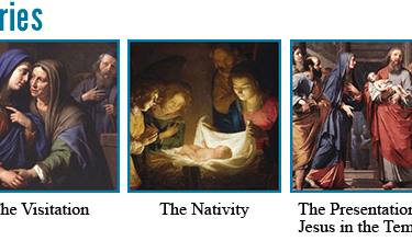 The Joyful Mysteries Banner