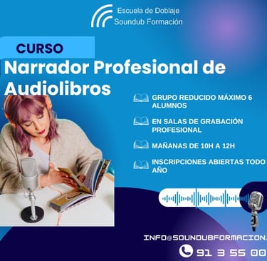 Curso Narrador Audiolibros