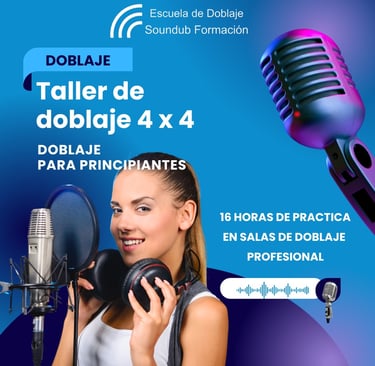 taller de doblaje para principiantes