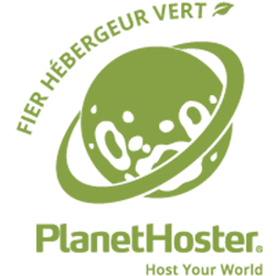 Hébergeur partenaire pour la créer votre site internet PlanetHoster