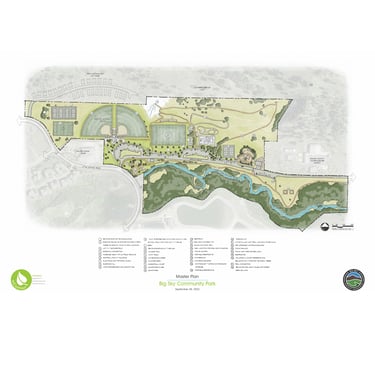 a drawing of a lake with a mountain in the background