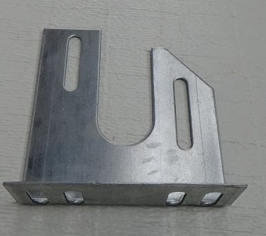 Torsion spring bracket.