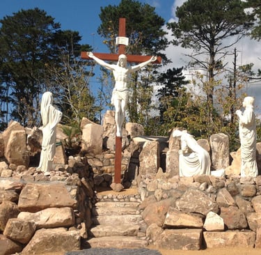 The Crucifix. Divine Retreat Centre Somersby NSW