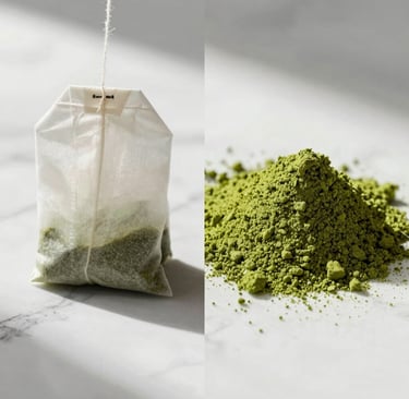 Matcha green tea weight loss comparison showing why Matcha Suri is stronger than regular green tea