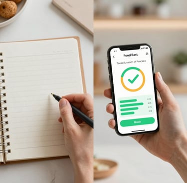 Tracking daily metabolic health and progress on the SkinnyRx mobile app
