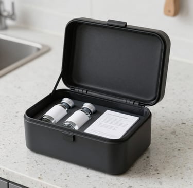 Compounded medical solutions to eliminate food noise during fasting intermittent schedules