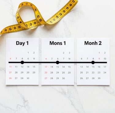 2 month weight loss timeline before and after showing fast results with doctor-approved GLP-1 progra