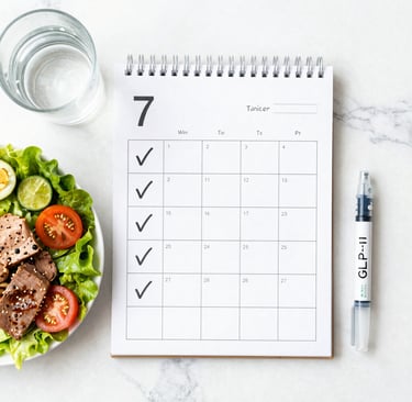 7-day weight loss plan showing how to lose weight quickly and lose body fat fast in one week