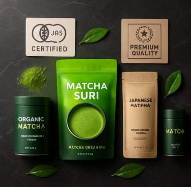 Best matcha tea for weight loss comparison showing Matcha Suri superior quality formula