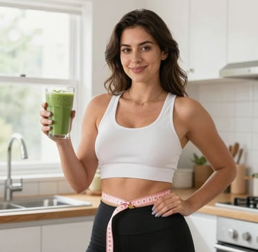 Does matcha help lose weight showing real Matcha Suri weight loss results