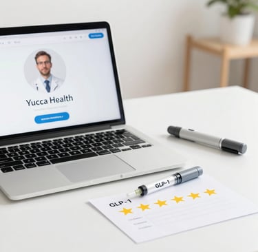 Yucca Health review 2026 showing GLP-1 telehealth program legitimacy and real results