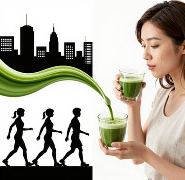 Matcha tea slim cultural secret showing Japanese weight loss tradition with Matcha Suri drink