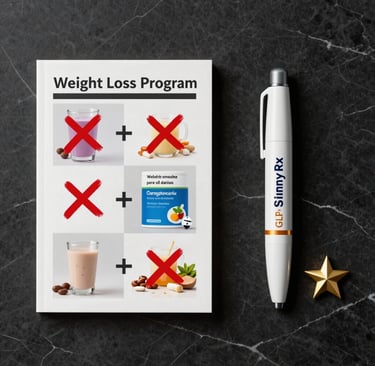 Most effective weight loss program SkinnyRx GLP-1 compared to shakes and other failed methods