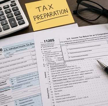 Personal and business tax preparation sandy utah