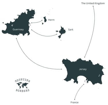 Channel Islands Jersey Guernsey Sark Herm