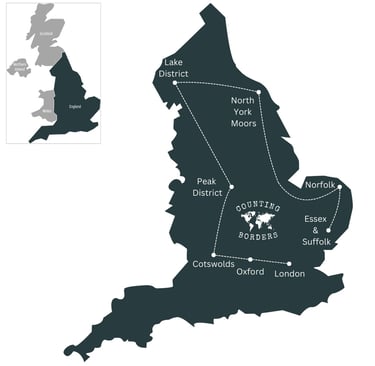 Engeland reisroute