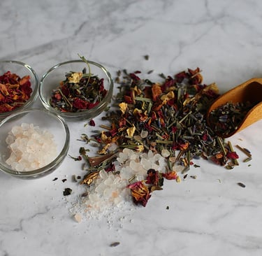 floral bath tea blend