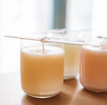 candle making at home