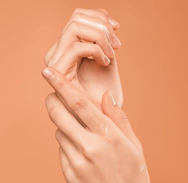Hand lotion for dry skin