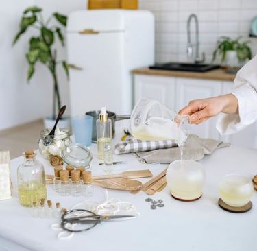 soap making process