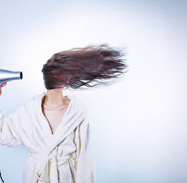 heat damaged hair
