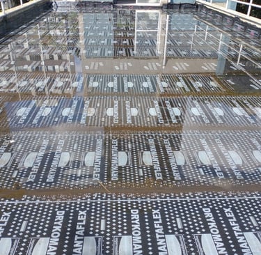 a metal structure with a lot of metal mesh