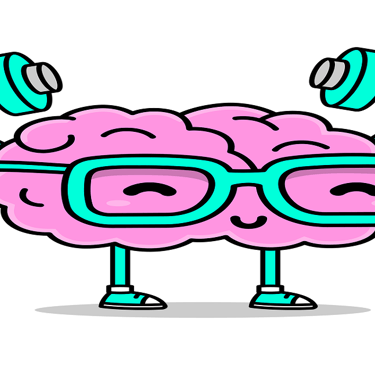Brain doing workout