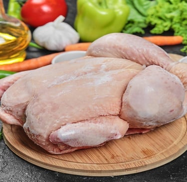 Chicken with Coriander leaves and Green Chili