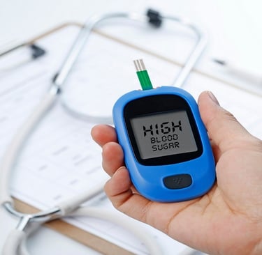 High Blood Sugar in glucometer