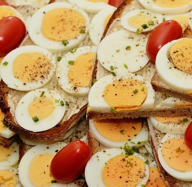 Eggs and Bread