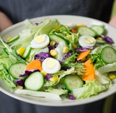 Fruits, Vegetables, and Eggs