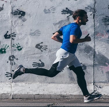 A Man Running