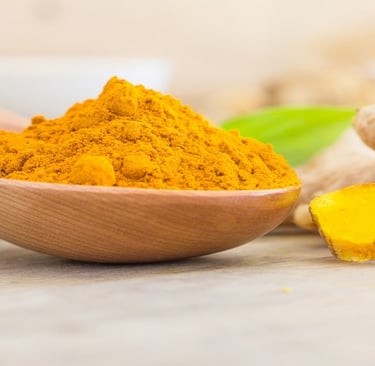 Turmeric Powder and Raw Turmeric