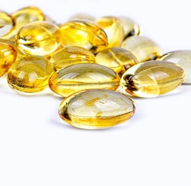 Yellow capsules